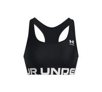 Brassière Under Armour HeatGear Mid Branded noir - M