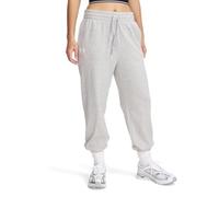 Under Armour Femme UA Rival Terry Joggers Pantalon De Survêtement, Mod Gray Light Heather/Blanc, M EU