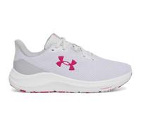 Under Armour Femme UA W Charged Pursuit 4 Chaussures de Course, Distant Gray/Mod Gray/Shaded Fuchsia, 40