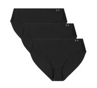 Under Armour Femmes Bikini-Slip, 3er Paquet - Pure Stretch No Show Bikini, Elast