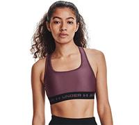 Under Armour Femmes Crossback Mid Sports Brassière De Gym Ash Prune L