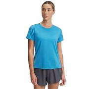 Under Armour Femmes Launch Shortsleeve Vêtements De Course Maillot De Course Blue/Ether Blue - Turquoise L