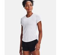 T-shirt Under Armour Streaker manche courte blanc femme - XL