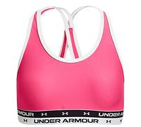 Under Armour Fille Crossback Solid, Brassière de sport confortable, Soutien-gorge de sport pour fille