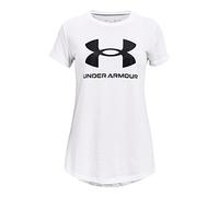 Under Armour Fille UA G Sportstyle Logo SS - T-shirt fille ultra-doux pour l'entraînement et le fitness, T-shirt manches courtes confortable au séchage rapide - T-shirt logo pour fille