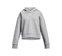 Under Armour Rival Fleece Crop Hoodie Gris 8 Years Filles