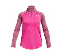Sweatshirt à capuche Under Armour Tech Graphic 1/2 Zip-PNK 1379532-652 Taille YXS