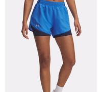 Under Armour Fly By 2in1 Short De Running Femmes-Bleu,Bleu Foncé, Taille S