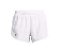 Under Armour Fly By 3in Short De Running Femmes - Blanc, Taille L