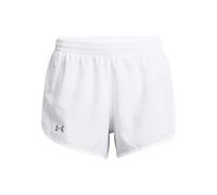 Under Armour Fly By 3in Short De Running Femmes-Blanc, Taille XL