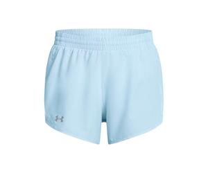 Under Armour Fly by 3In Short de Running Femmes Bleu - Blue/Stream L
