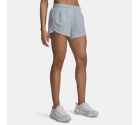 Under Armour Fly By 3in Short de running Femmes - bleu gris L
