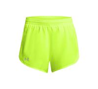 Under Armour Fly By 3in Short de running Femmes - jaunes fluo, Taille M