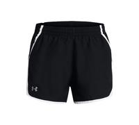 Under Armour Fly By 3in Short de running Femmes - noir, blanc, Taille XL