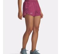 Under Armour Fly By 3in Short De Running Femmes - Rosé, Rosé, Taille XL