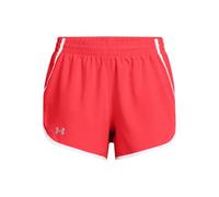 Under Armour Short de running Fly By 3in Rouge/Blanc Femmes Taille L