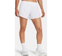 Under Armour Fly By 3inch Cuissard court Blanc M Femme Blanc M