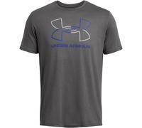 Under Armour Foundation Short Sleeve Mens Charbon/Bleu XL Male