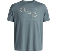 Under Armour Foundation Short Sleeve Mens Jasper Bleu XL Male