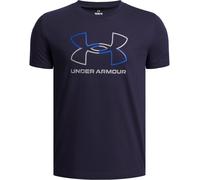 Under Armour Foundation Short-Sleeve Regular Fit T-Shirt Bleu marine nuit 7-8 (S) Male