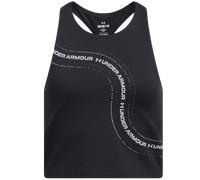 Under Armour G Motion Branded Crop Tank Débardeurs L Noir