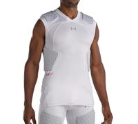 Under Armour Gameday Armour Pro Haut de Football Unisexe, Blanc, L