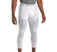 Under Armour Gameday Armour Pro Pantalon de football unisexe pour adulte, blanc, M