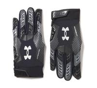 Under Armour Gants de football pour homme F9 Nitro (001) Noir/Castlerock/argent métallisé, S