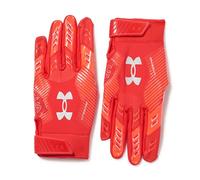 Under Armour Gants de football pour homme, F9 Nitro, 600, rouge/bêta/argenté métallisé, taille S