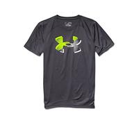 Under Armour Garçon, Fille, 1228803, Graphite (070)/Jaune Haute visibilité., XS