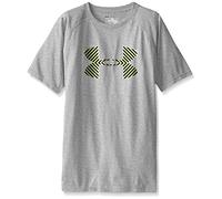 Under Armour Garçon., Fille, 1228803, True Gray Heather (079) / Fuel Green, L