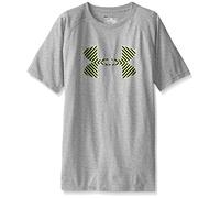 Under Armour Garçon., Fille, 1228803, True Gray Heather (079) / Fuel Green, M