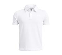 Under Armour Icon Short Sleeve Polo Blanc 14-16 Years Garçons