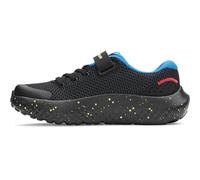 Under Armour Garçon UA BPS Surge 4 AC, Noir Haute Visibilité Jaune Blanc, 29.5 EU