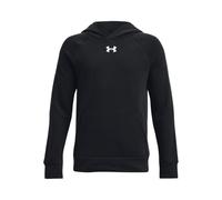 Sweatshirt à capuche Under Armour Rival Fleece Logo noir blanc enfant - S