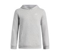 Under Armour -Garçons - Sweat à Capuche en Polaire UA B Rival - Mod Gris Clair chiné/Blanc-YXS
