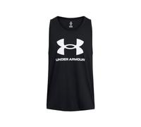 Under Armour Débardeur Sportstyle Logo – Homme, ultra-doux, séchage rapide, coton – Noir S