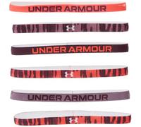 Under Armour Girls' Graphic Headbands 6-Pack, (629) Beta/Venom Red/Dark Maroon, One Size Fits All