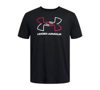 Under Armour Global Foundation T-shirt À Manches Courtes Homme T-shirt, (001) Noir/Rouge/Blanc, L