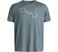 Under Armour Global Foundation T-Shirt à Manches Courtes pour Homme, (587) Bleu Jaspe/Kaki Base/Serpentine, XX-Large