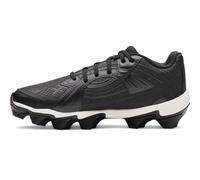 Under Armour Glyde Sola RM Baskets Softball à Crampons pour Femme, (001) Noir/Blanc/Noir, 8.5