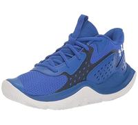 Under Armour Grade School Jet '23 Basketball Shoe, (400) Team Royal/Midnight Navy/White, 7 US Unisex Big Kid