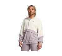 Under Armour - Haut anorak Armoursport pour femme, Blanc sommet (110), Small