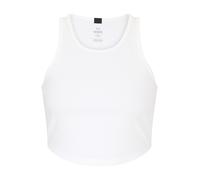 Under Armour Rival Rib Sleeveless Top Blanc L Femme