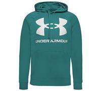 Under Armour Hauts en Polaire pour Hommes UA Rival Sweat à Capuche avec Grand Logo, Cot, 1357093-722, LG