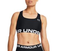 Under Armour HeatGear® Armour Mid Branded Sports Bra Brassière XL Noir