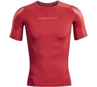 Under Armour HeatGear Armour Novelty Short Sleeve Homme Rouge - T-shirts de running hommes L