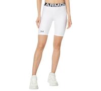 Under Armour HeatGear Authentics Short 20,3 cm, blanc/noir, Taille XS