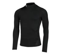 Under Armour Heatgear Comp Mock Haut Manches Longues Hommes - Noir, Taille XL
