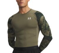 Under Armour HeatGear® Compression Colorblock Tee-shirt à manches longues XL Vert